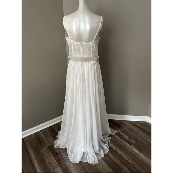 PATBO Belted Lace Bustier Dress - Picture 10 of 11